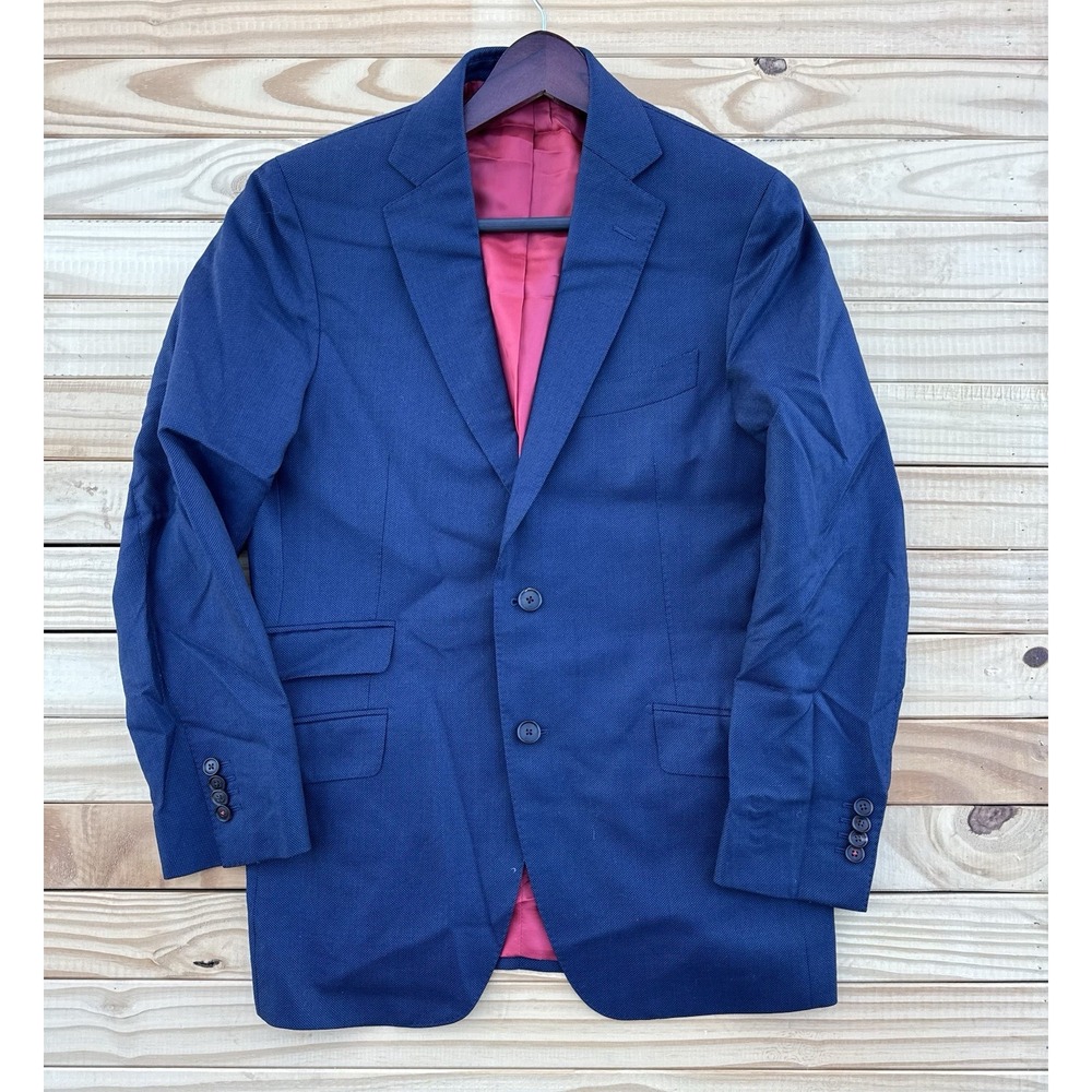 Suitsupply Blazer Men's 48 Vitale Barberis Canonico Sienna Pure Wool Jacket Coat